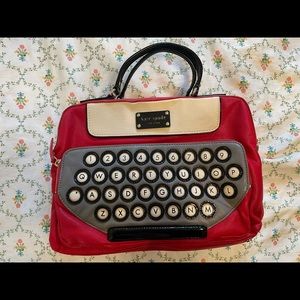 Rare Kate Spade Typewriter Purse